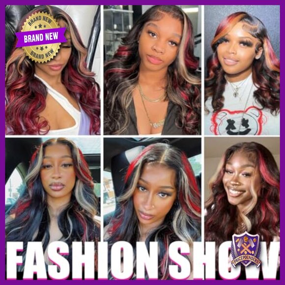 13x6 HD Lace Front Human Hair Wig, Body Wave, Glueless, Pre Plucked